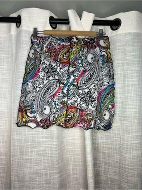Haystacks Colorful Patterned Reversible Skirt
